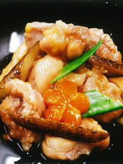 鶏肉の治部煮-レシピのメイン写真