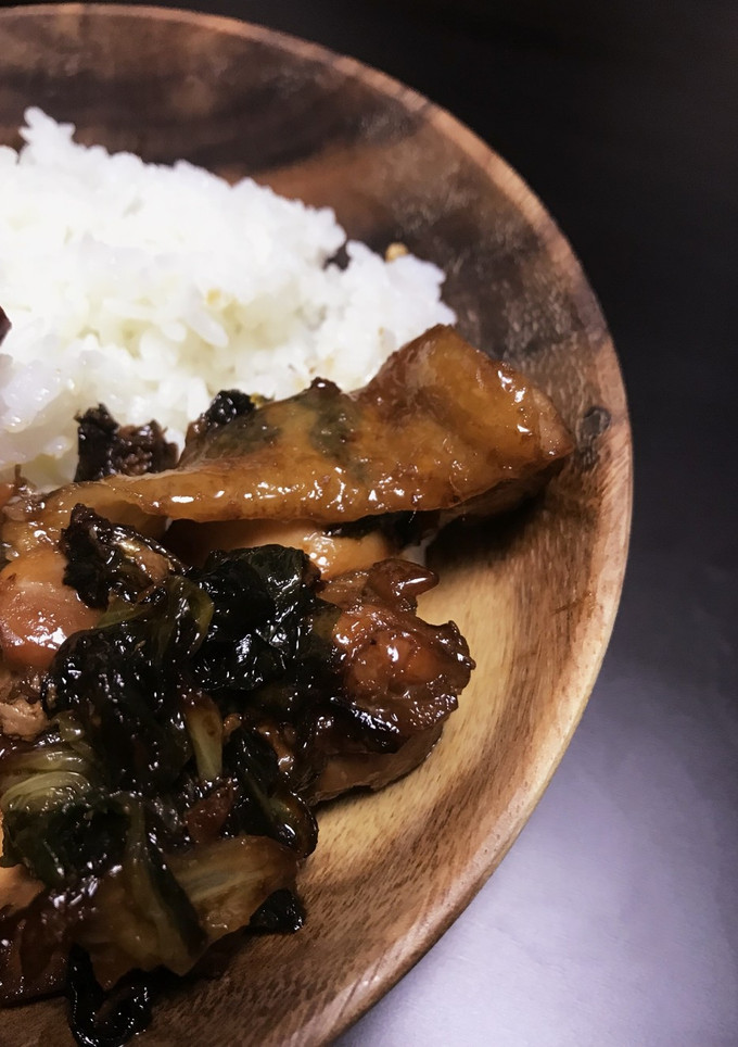 ほうれん草ともも肉の照り焼き炒め-レシピのメイン写真