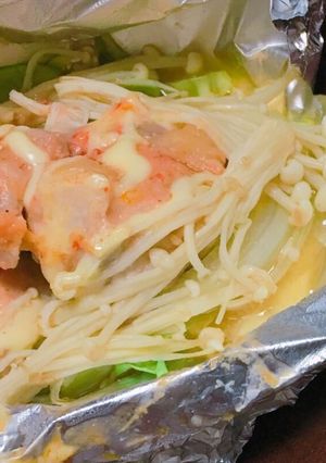 鶏肉のホイル焼き(味噌マヨ)-レシピのメイン写真