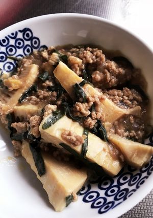 焼肉のタレを使って♪タケノコの麻婆風-レシピのメイン写真