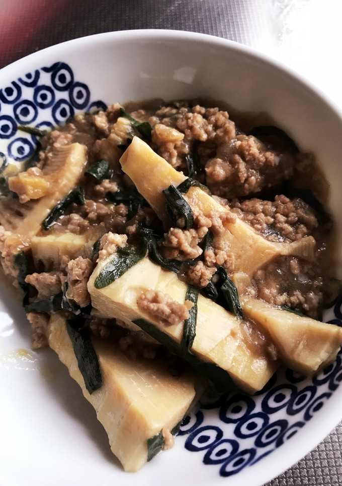 焼肉のタレを使って♪タケノコの麻婆風-レシピのメイン写真
