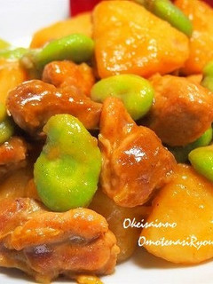 鶏肉と新じゃがの煮物カレー風味 -レシピのメイン写真