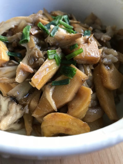 筍と豚肉と舞茸のオイスターソース炒め-レシピのメイン写真