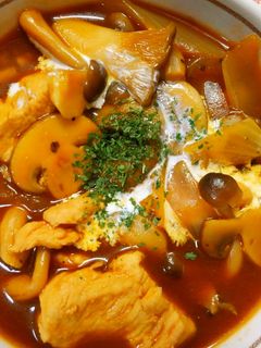 鶏むね肉とキノコの煮込み❁シチュー風❁-レシピのメイン写真