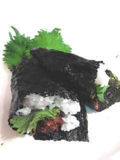 魚缶味噌そぼろDE手巻きご飯!-レシピのメイン写真