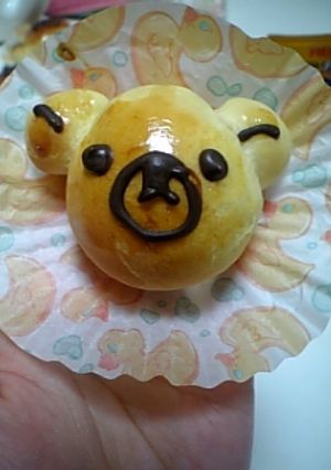 りらっくまパン-レシピのメイン写真