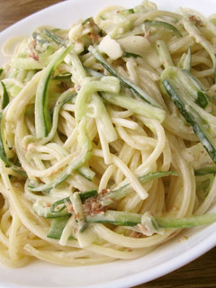 簡単☆春キュウリのパスタ-レシピのメイン写真