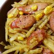 ジャガイモとウインナーのカレースティック