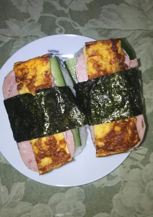 スパム風お握り-レシピのメイン写真