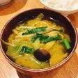 カレー風味の味噌汁