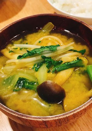 カレー風味の味噌汁-レシピのメイン写真