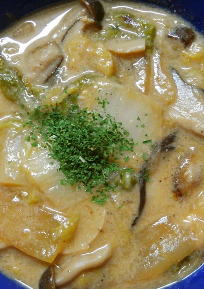 ルー無しで❀白菜ときのこの和風クリーム煮-レシピのメイン写真