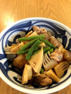 春たけのこと鶏肉の煮物-レシピのメイン写真