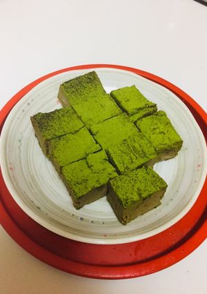 失敗ブラウニー→チョコ抹茶チーズケーキ！-レシピのメイン写真