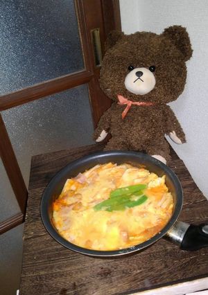 キムチチゲ風卵&チーズ味-レシピのメイン写真