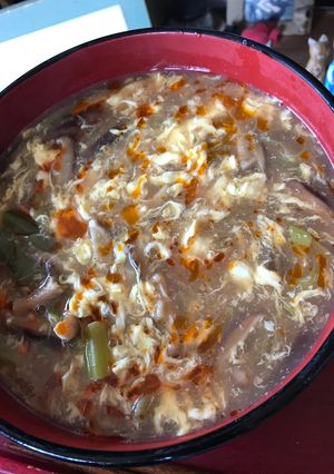 インスタントde酸辣湯麺·ᴥ·-レシピのメイン写真