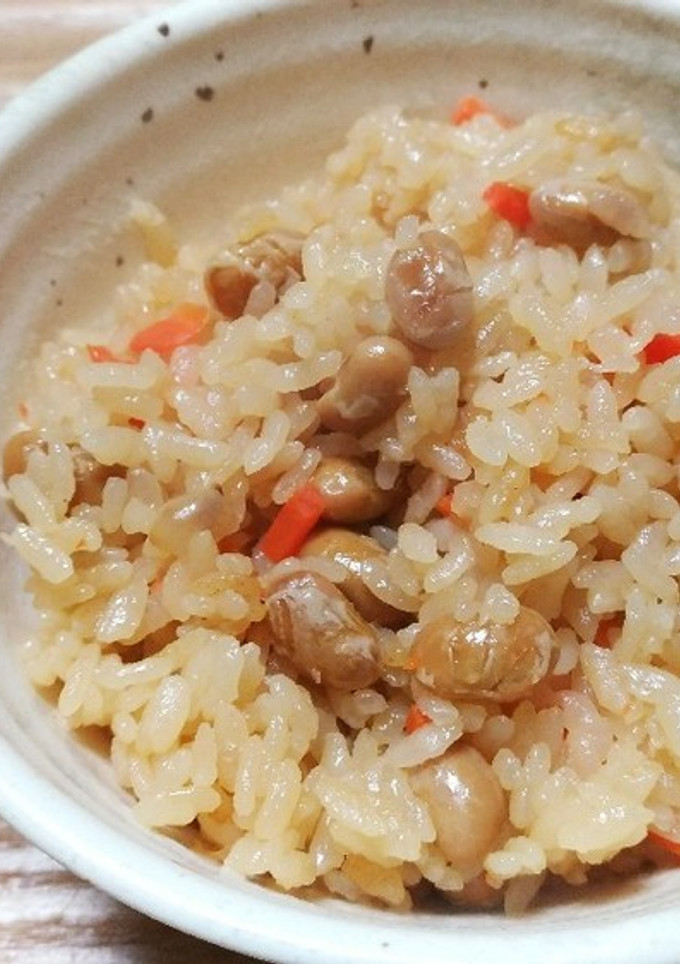 豆まきで余った炒り豆の炊き込みご飯-レシピのメイン写真