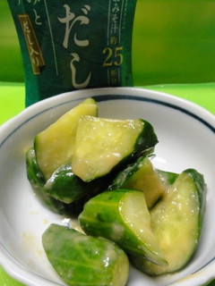 *液みそできゅうりの即席漬け*-レシピのメイン写真