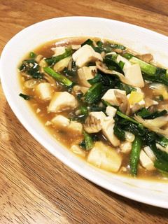 豆腐とニラの中華風あんかけ♡-レシピのメイン写真