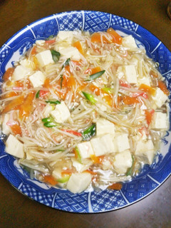 きむら家の豆腐とカニカマの塩あんかけ-レシピのメイン写真
