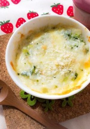 【離乳食 完了期】春野菜たっぷり鮭ドリア-レシピのメイン写真
