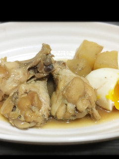 お肉はホロホロ卵はとろ〜り手羽元煮-レシピのメイン写真