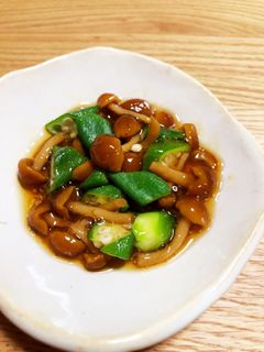 なめことおくらのあと一品!-レシピのメイン写真