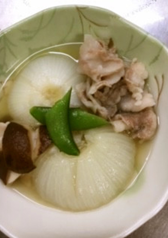 新玉と豚バラの白だしさっと煮-レシピのメイン写真