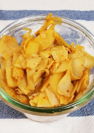 たけのこのピリ辛煮-レシピのメイン写真