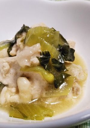 ※鶏の胸肉とチンゲン菜の甘酢あん※-レシピのメイン写真