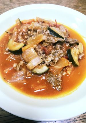 お野菜たっぷりトマト煮-レシピのメイン写真
