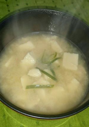 高野豆腐の味噌汁☆しっとり柔らか-レシピのメイン写真