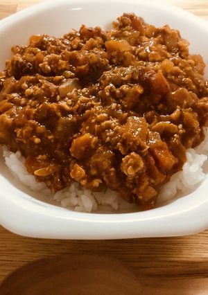 野菜たっぷりキーマカレー-レシピのメイン写真