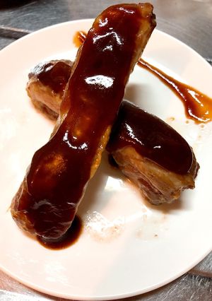 漬けて焼くだけ！スペアリブのオーブン焼き-レシピのメイン写真