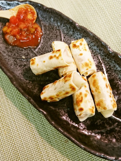 スモークチーズ餃子皮焼き-レシピのメイン写真
