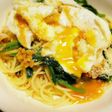 セルバチコ(ルッコラ)の納豆パスタ
