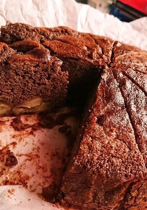 キャラメリゼ✾チョコバナナケーキ-レシピのメイン写真