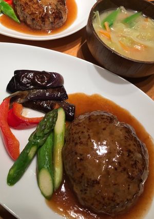 ハンバーグ照り焼きソース-レシピのメイン写真