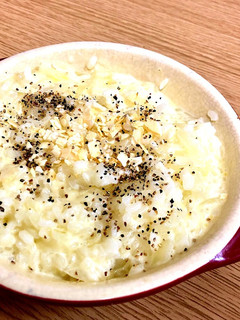 レンジでなんちゃってチーズリゾット-レシピのメイン写真