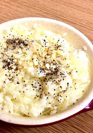 レンジでなんちゃってチーズリゾット-レシピのメイン写真