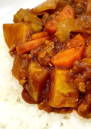 新じゃがと粗挽き肉のカレー♡時短♪絶品♡-レシピのメイン写真