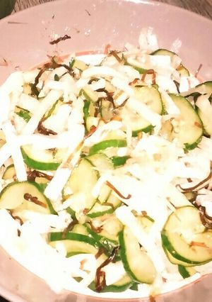 だいこんときゃうりの塩昆布あえ-レシピのメイン写真