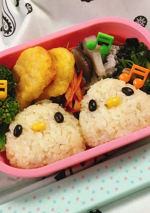 ピヨピヨ♪1年生？弁当-レシピのメイン写真