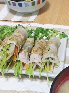 簡単節約野菜の肉巻き-レシピのメイン写真