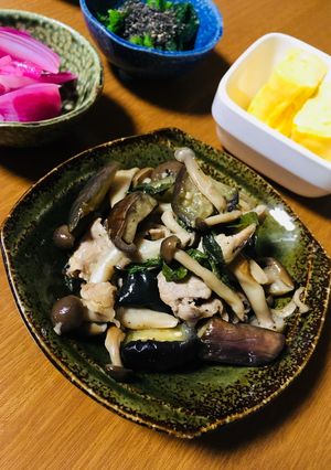 味付け簡単！ナスと豚肉のしそポン炒め-レシピのメイン写真