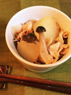 味染み!大根と豚バラ肉の煮込み-レシピのメイン写真