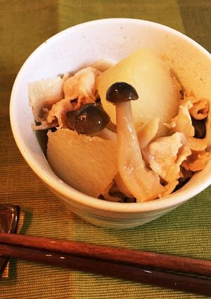 味染み！大根と豚バラ肉の煮込み-レシピのメイン写真