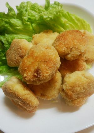 ヘルシー♡おから鶏ムネで唐揚げ風ナゲット-レシピのメイン写真