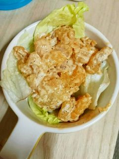 簡単!!揚げ海老とオーロラソース-レシピのメイン写真