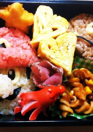 キャラ弁♡マリオ-レシピのメイン写真